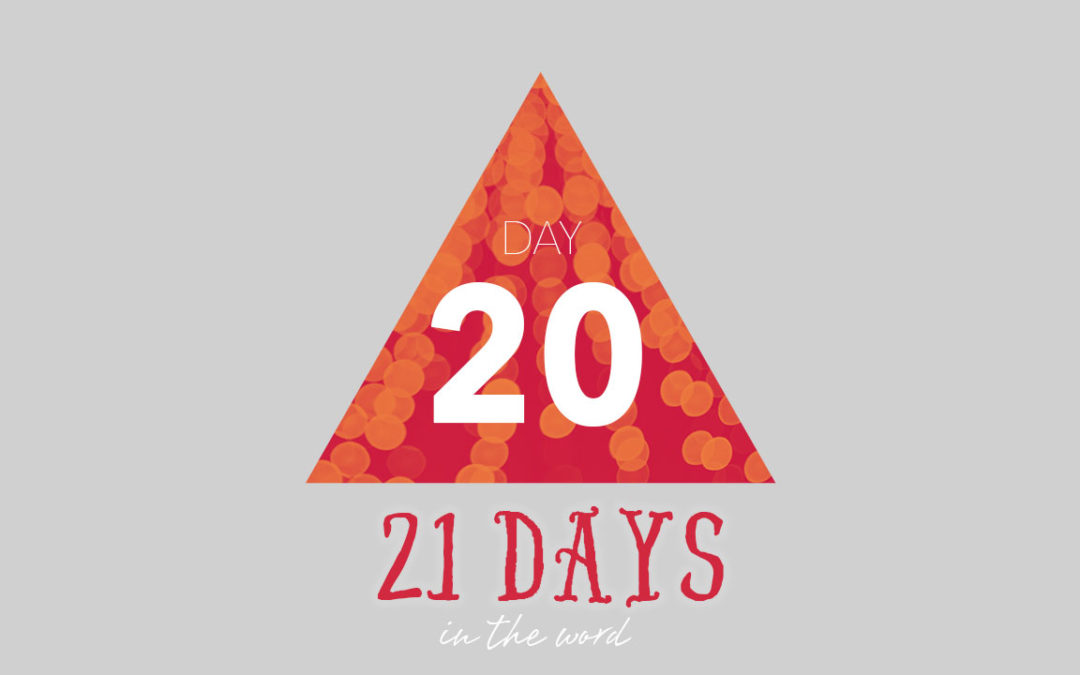 Day 20: Prayer for People